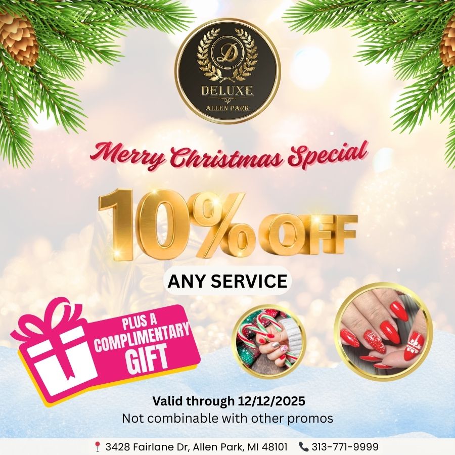 Celebrate the season in style at Deluxe Nails Spa Lash